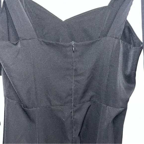 Classic Black Midi Dress - Picture 7 of 9